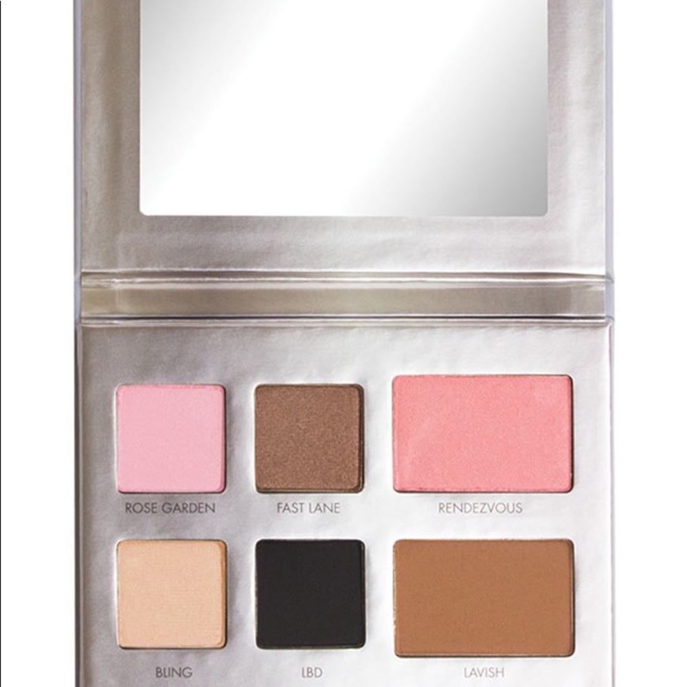 NWT Lorac Beverly Hills neutral Eye shadow and cheek set